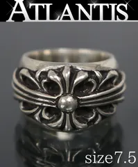 CHROME HEARTS 銀座店 クロムハーツ ダブルフローラルクロス リング