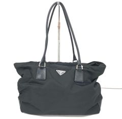 PRADA プラダ ミニボストンバッグ テスートナイロン 黒 S1104 - メルカリ