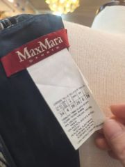 再再値下げ☆新品タグ付き白タグMAXMARAジャケットシルク43