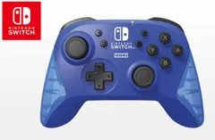 新品　ワイヤレスホリパッド for Nintendo Switch ブルー　コントローラー