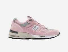 日本未発売UK製M991PNK新品25.5cmピンクxグレーPINKスエード希少 