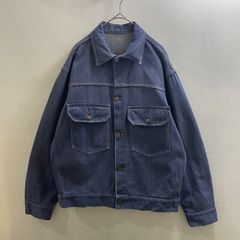 60sビンテージデニムジャケット2ndタイプ フランス 60s ヴィンテージ デニムジャケット 2nd type 濃紺