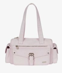 Treat Ürself suède boston bag pink - メルカリ