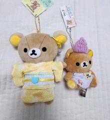 リラックマ 東京駅店長 シェルジュ ぶらさげ&てのり ぬいぐるみ - メルカリ