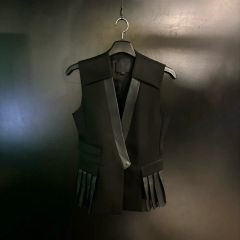 KASHIKO Preppy China Collar Vest シズニルック - メルカリ