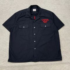美品】THE REAL McCOY'S ボーリングシャツ ブラック S - メルカリ