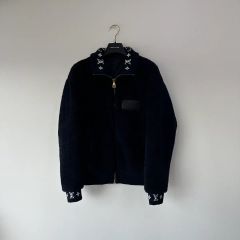 超希少Louis Vuitton フーデッドジャケット モノグラムウォーター裏地 