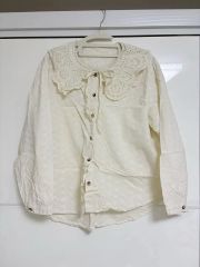 1900s アンティーク シースルー ブラウス フランス - メルカリ