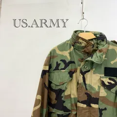 US.ARMY M-65 フィールド ジャケット 迷彩 カモフラ アウター MEDIUM REGULAR カーキ  メンズ ファッション _201023