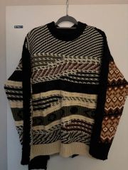 希少】Dolce&Gabbana クレイジーパターンニット アンゴラ シルク
