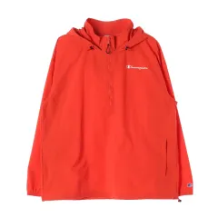 チャンピオン 23SS ロゴ Ripstop ナイロン Anorak（アノラック）ウィンドブレーカー レッドのサムネイル