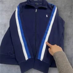 Polo ポロ ラルフローレン コットン ジップアップ ジャケット M