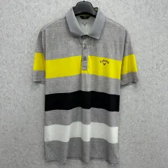 110 Callaway ゴルフ メンズ 機能性 半袖 カラーTシャツのサムネイル