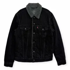 リーバイス ブラック シェルパ トラッカー ジャケットのサムネイル