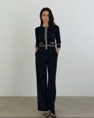 intoca. イントゥーカ リネンコットン ワイドスリーブカーディガン