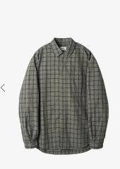 WTAPS TXT 01 LS チェックシャツ OLIVE DRAB S - メルカリ