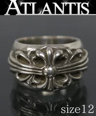 CHROME HEARTS 銀座店 クロムハーツ ダブルフローラルクロス リング