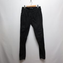 美品】センソユニコ・JNBY/カジュアル 黒 パンツ W紐付き付き/裾が