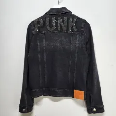 ZADIG&VOLTAIRE ザディグ・エ・ヴォルテール パンク デニムジャケット ウィメンズ ブラック XSのサムネイル