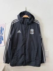 adidas LIVERPOOL リバプール ナイロン ジャケット フード付 - メルカリ