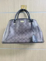 COACH シグネチャー ブラウン トートバッグ