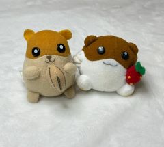 平成レトロ】フリッカ ハムスター ぱーるシリーズ ぬいぐるみ 2つ