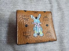 ✨未使用✨ MCM ラビット うさぎ プリント レザー パスポート カバー ✨未使用✨ MCM ラビット うさぎ プリント レザー パスポート カバー