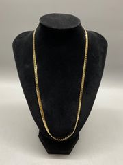 SN1521 喜平 チェーン ネックレス K18GF USA PAT 2007 4074400 刻印 