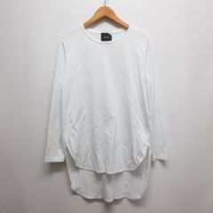 aton ラウンドヘムノースリーブカットソー ATON - ATON ラウンドヘムノースリーブカットソー 2 ブラック 日本製