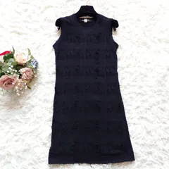 希少 ジュンヤワタナベ コムデギャルソン COMME des GARCONS ダメージ加工 スウェット ワンピース ブラック 黒 コットンのサムネイル