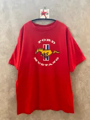 【古着】90s Ford official MUSTANG advertising Tee XL フォード マスタング 企業Tシャツのサムネイル