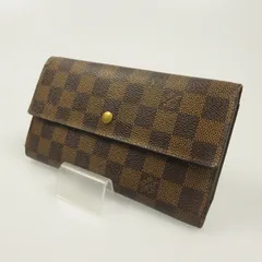 【姫路東店】 中古 LOUIS VUITTON | ルイ・ヴィトン 長財布 ポルトトレゾールインターナショナル N61217 ダミエ 【125】