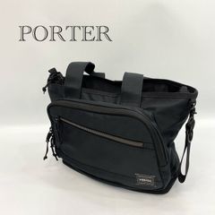 미품 PORTER / 요시다 가방 프런트 시리즈 토트 백 수제 가방 블랙 남성 가방 _201067
