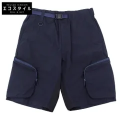 WHITE MOUNTAINEERING　ホワイトマウンテニアリング　美品 カーゴ ショート パンツ ボトムス メンズ ネイビー 1 WM2371406　1のサムネイル
