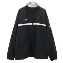 UNDER ARMOUR アンダーアーマー ウインドブレーカー XL ブラック ジャケット 裏メッシュ メンズ 古着のサムネイル