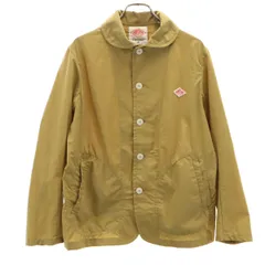 Danton ダントン 日本製 BEAMS ビームス別注 丸襟 ジャケット 36 カーキベージュ レディース 古着のサムネイル