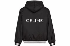 CELINE セリーヌ フロントロゴアノラックパーカー ナイロンジャケット