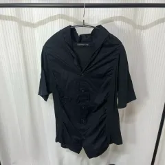 YOHJI YAMAMOTO ヨウジヤマモト ys ドッキング 半袖 カーディガン シャツのサムネイル