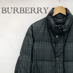 BURBERRY LONDON ノバチェック ダウンジャケット BBP73-138-09 アウター M ブラック  メンズ ファッション _219023