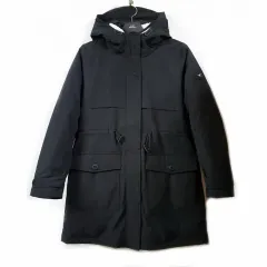新品 95/66 ユニセックス Henry Cotton's ヘンリーコットンズ グースダウン ハーフ ダウンジャケット ロング丈のサムネイル