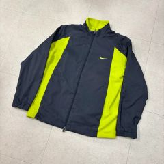 ナイキゴルフ フリース × ナイロン フルジップ ジャケット 