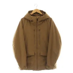 ユニクロ UNIQLO ハイブリッド ダウン パーカ ジャケット 3Dカット ジップアップ アウター XL キャメル 311-449723 /DF ■GY11