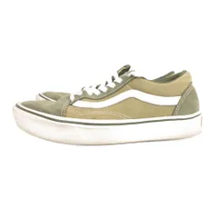 バンズ VANS スニーカー シューズ ローカット レースアップ Comfy CUSH 24.5cm カーキ /IB ■GY99