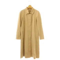 バーバリー ロンドン BURBERRY LONDON ステンカラーコート ノバチェック ロング ライナー付き 38 ベージュ /HK ■GY40