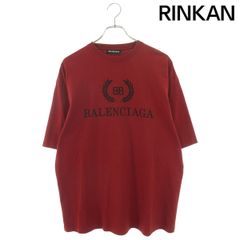 4056【人気・美品】ポルトガル製 バレンシアガ BBセンターロゴ Tシャツ