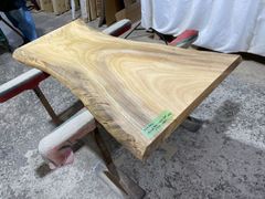 モンキーポッド9569 一枚板無垢 乾燥材 1250x540-480x32mm