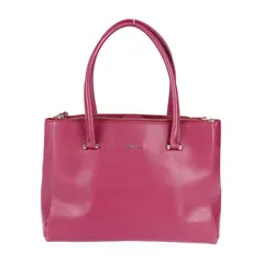 超美品 Furla フルラ LOTUS ロータス ハンドバッグ レザー ローズ系 ゴールド金具 トートバッグ ショルダーバッグ