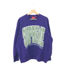 SUPREME シュプリーム スウェット サイズ:M Cities Arc Crewneck CA38135/21FW   パープル メンズ / 241019001292