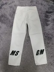 MSGM デニムパンツ ホワイトデニム ズボン 38のサムネイル