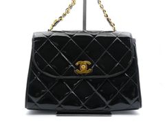 CHANEL エナメルワイルドステッチヴィンテージ正規品・ギャランティ